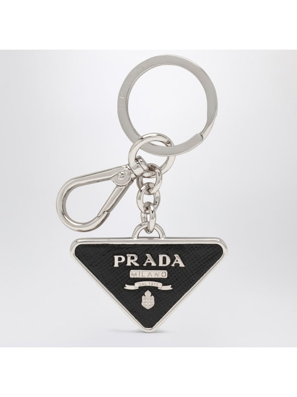 Triangle Logo Metal Keyring