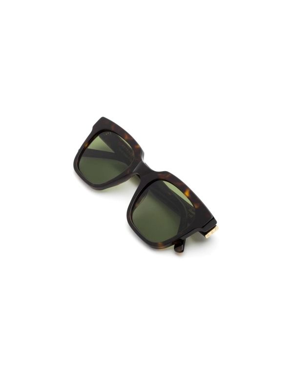 Giusto Logo Temple Havana Square Sunglasses