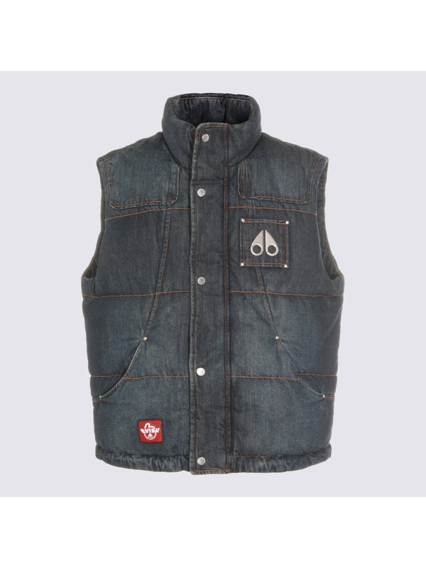 Moose Knuckles Blue Vests