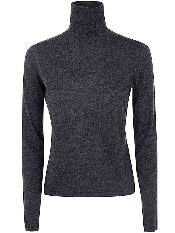 Adda High Neck Cashmere Knit