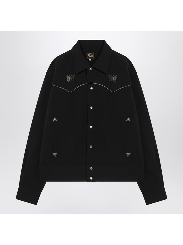 Embroidered Logo Cowboy Jacket