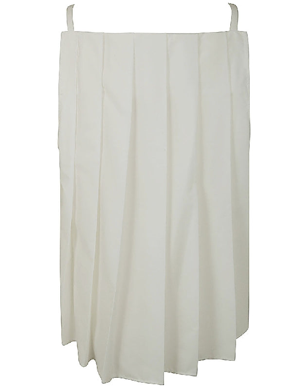 Back Pleated Panel Slip Blouse