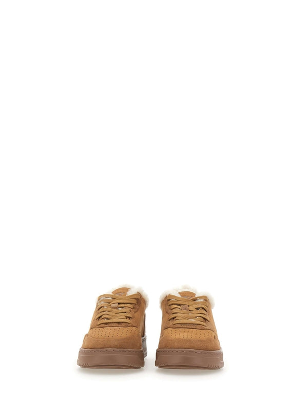 Autry Beige Low Top Sneakers