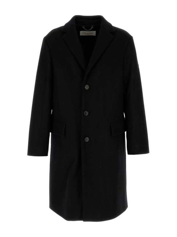 Single Breasted Wool Coat