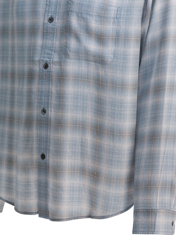 Stussy Blue Checked Shirts