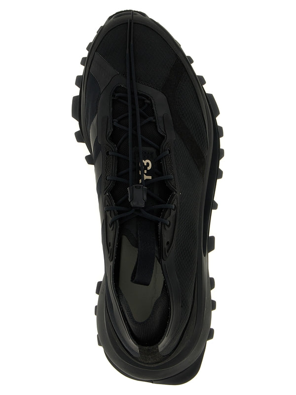 Y-3 Black Low Top Sneakers