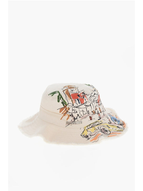 Jacquemus White Bucket Hats