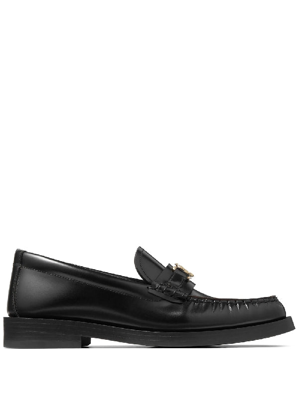 Addie Logo Plaque Loafers