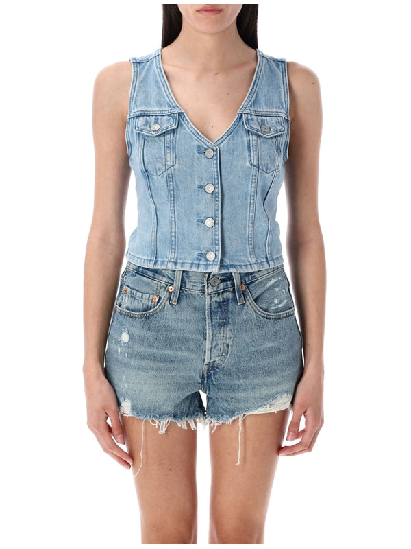 Levi'S Blue Vest