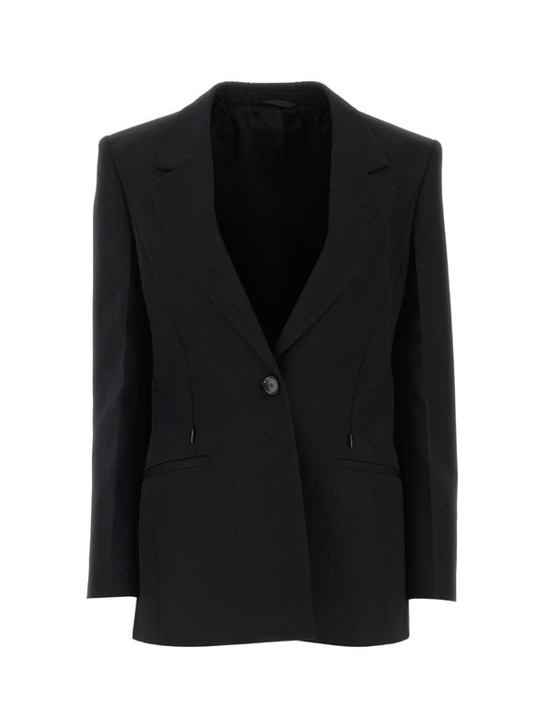 Wool Mohair Cape Jacket