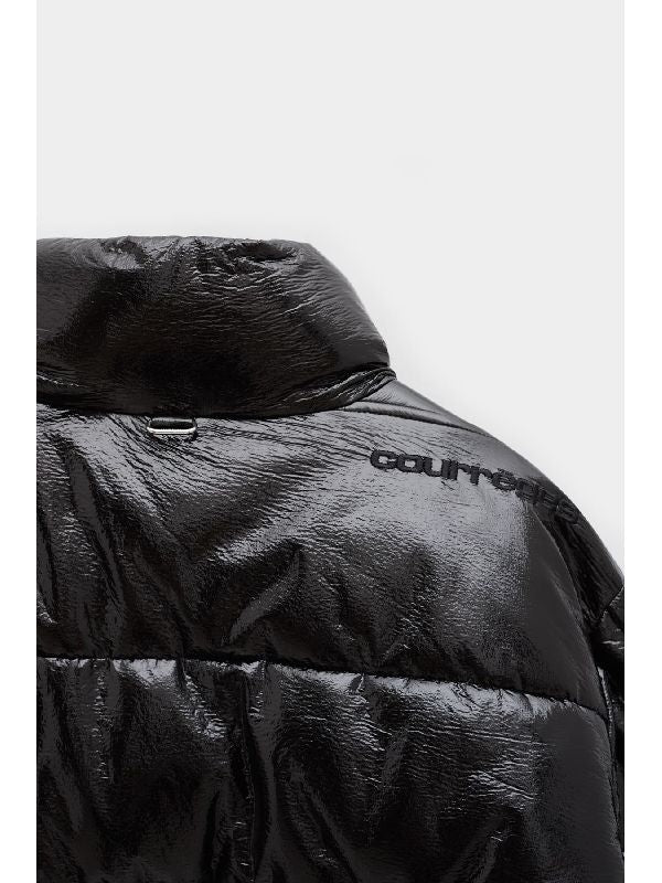 Logo Patch Vinyl Puffer Padding