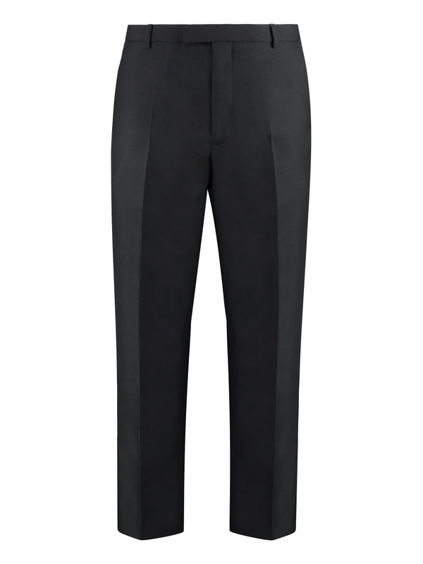 Wool Blend Twill Pants