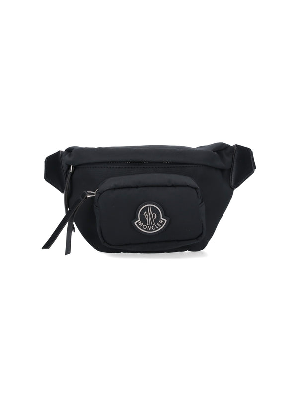 Logo Patch Pocket Belt Bag