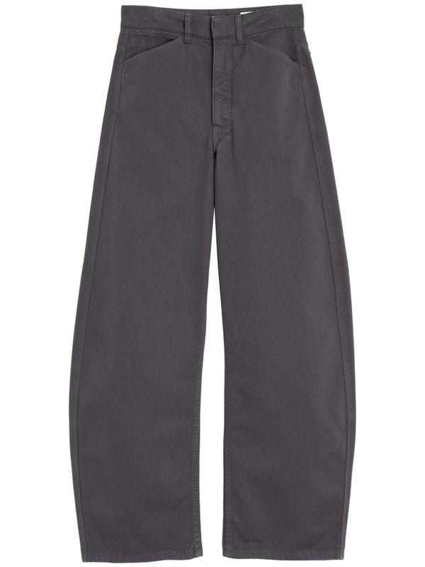 Twist Cotton Denim Pants