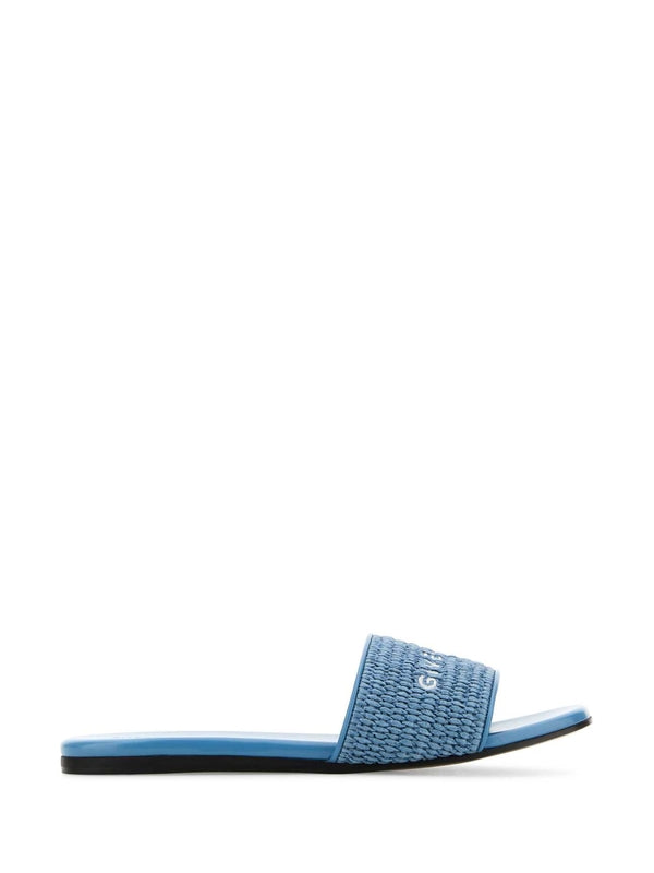 GIVENCHY - SLIPPERS BE3086E1T5 457 Blue Slides - Jente