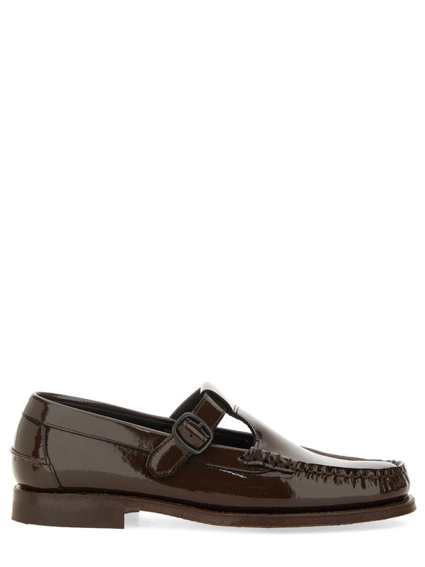 Brown Calfskin Loafers