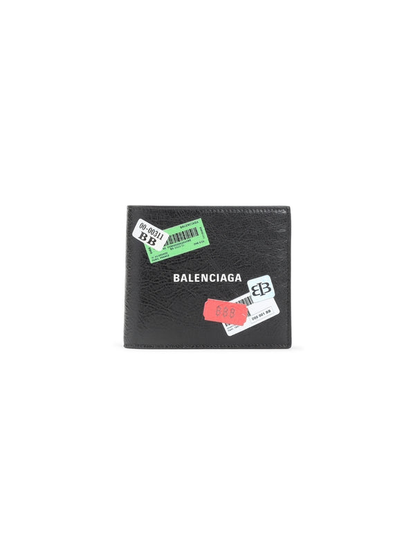 Balenciaga Black Card Holders