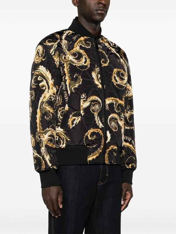 Allover Print Bomber Jacket