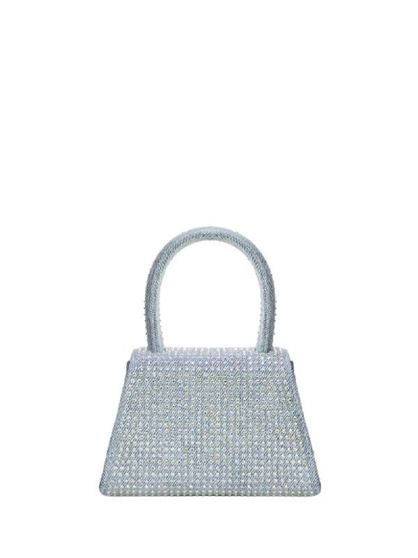 Bow Detail Rhinestone Tote Bag