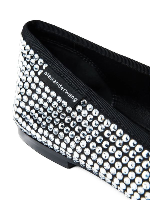 Billie Rhinestone Flat Shoes