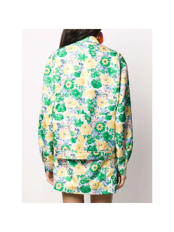 Flower Printing Jacket
