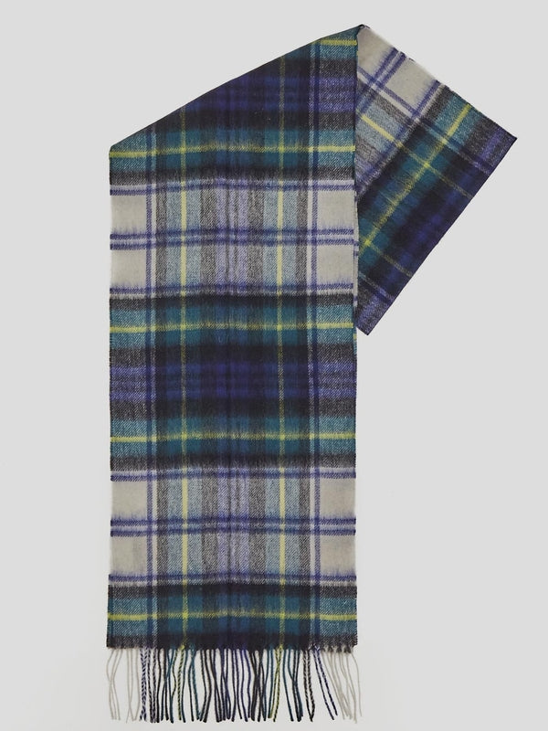 Tartan Check Wool Cashmere Scarf