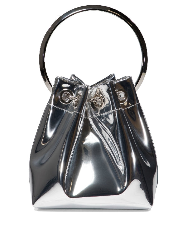 Bon Bon Metallic Mini Bucket
  Bag