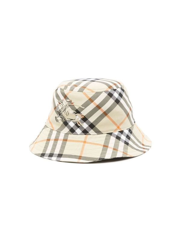 EKD Check Pattern Bucket Hat