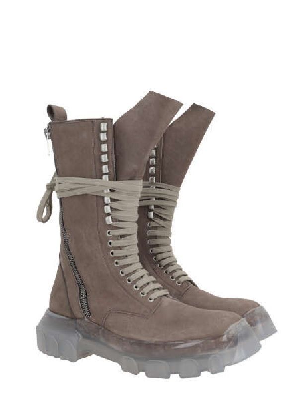 Clearsoul Army Lace-Up Boots