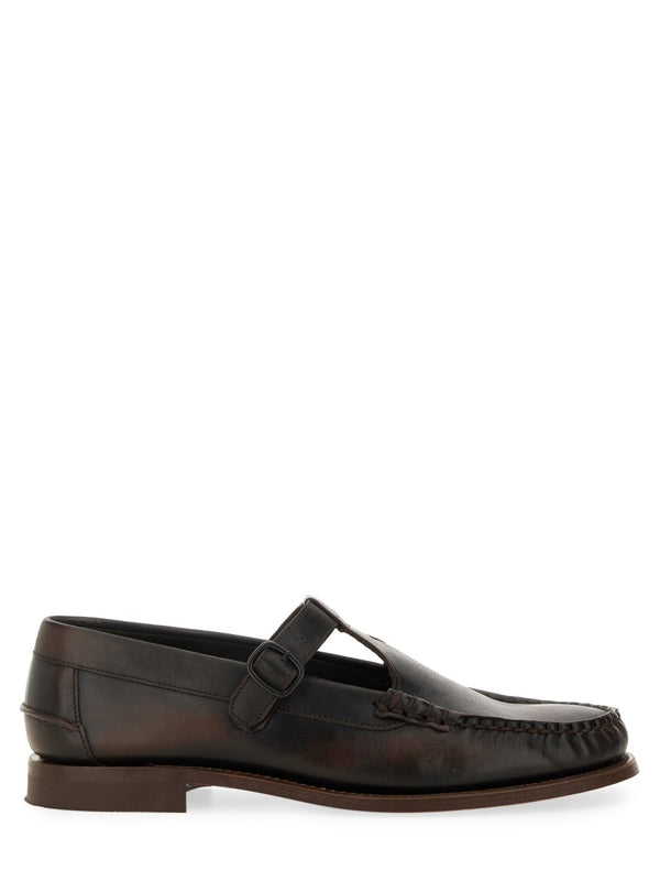 Brown Calfskin Loafers