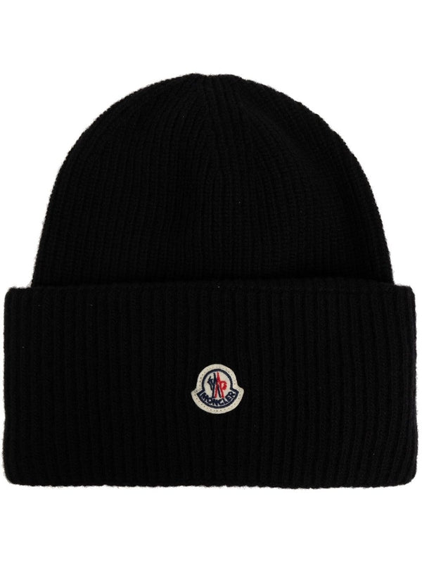 Moncler Black Beanie