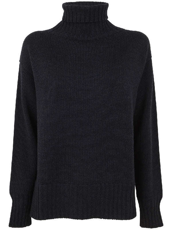 Wool Turtleneck Knit