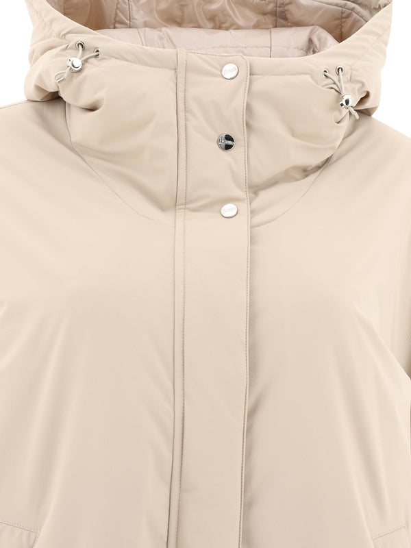 A Shape Hood
  Padding Parka