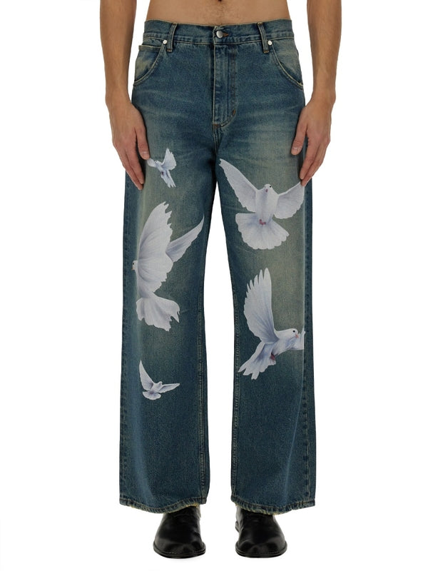3.Paradis Blue Denim Pants