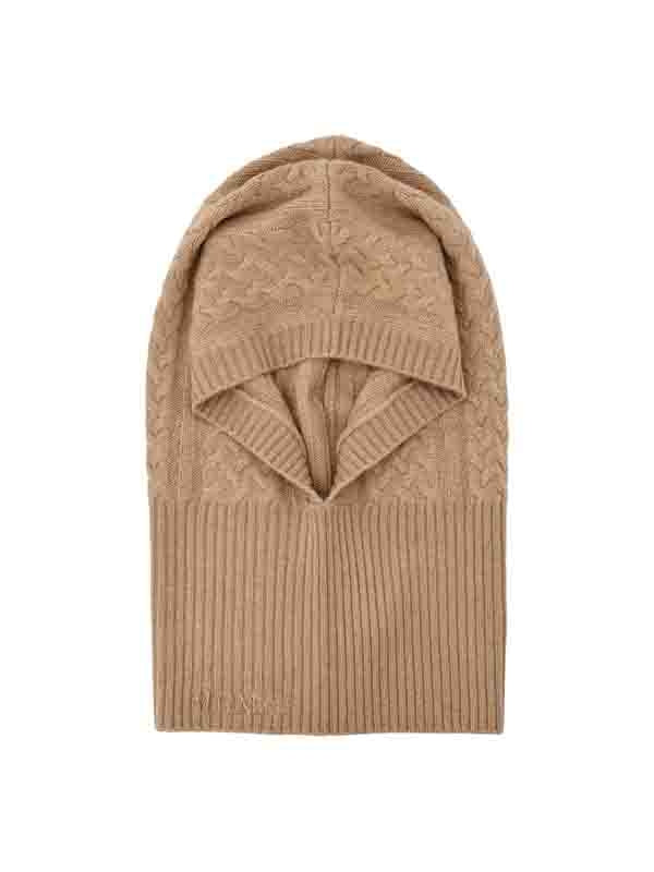 Max Mara Beige Balaclava