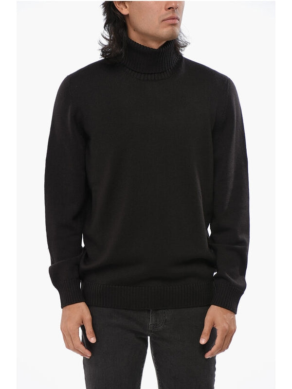 Drumohr Black Knitted