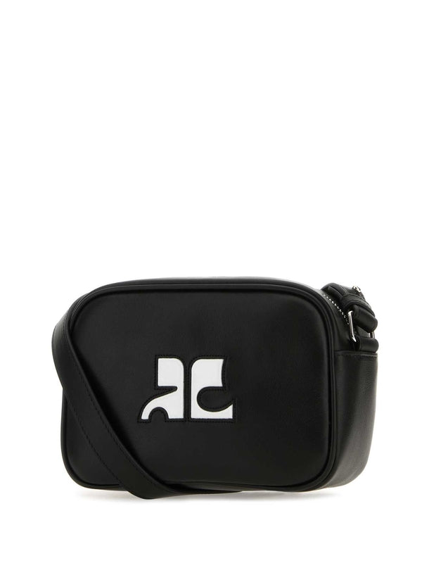 Reedition Logo Leather Shoulder Bag