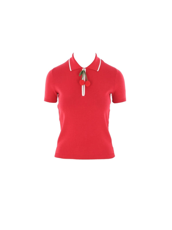 Valentino Red Polo Shirts