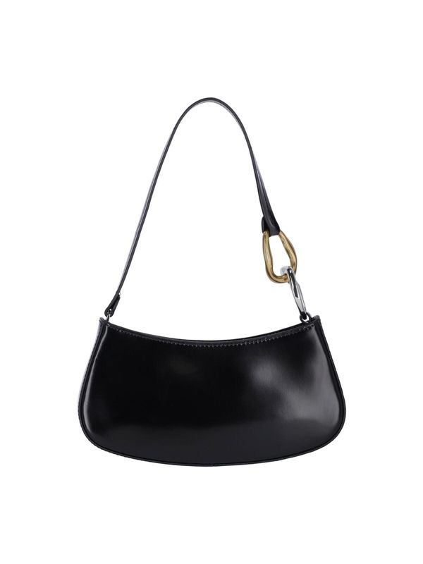 Ollie Logo Leather Shoulder Bag