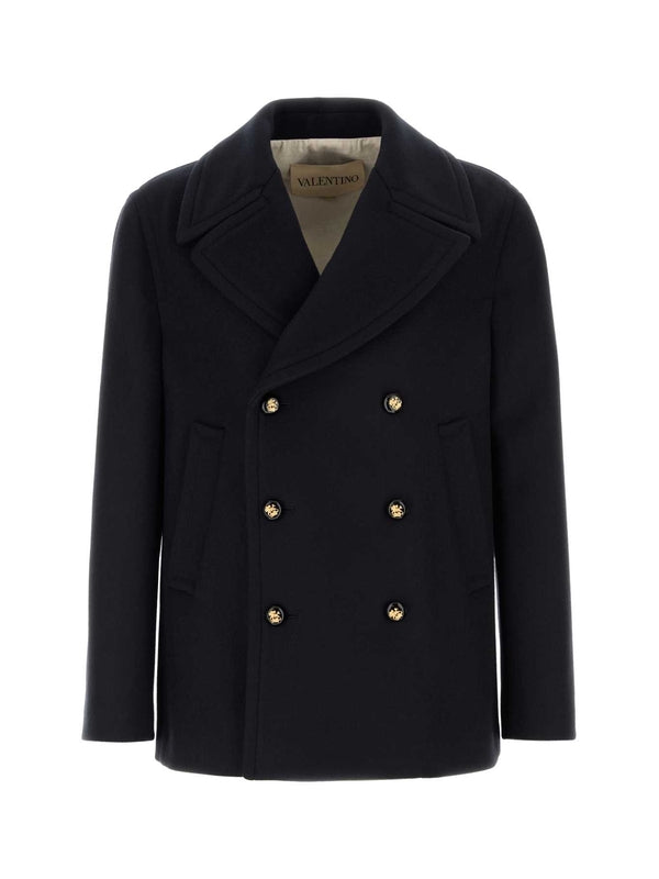 Valentino Navy Coats