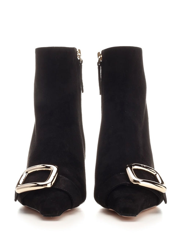 Viv Canard Suede Ankle Boots