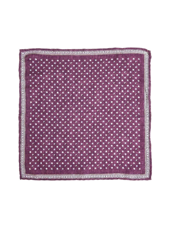 Graphic Pattern Silk
  Handkerchief