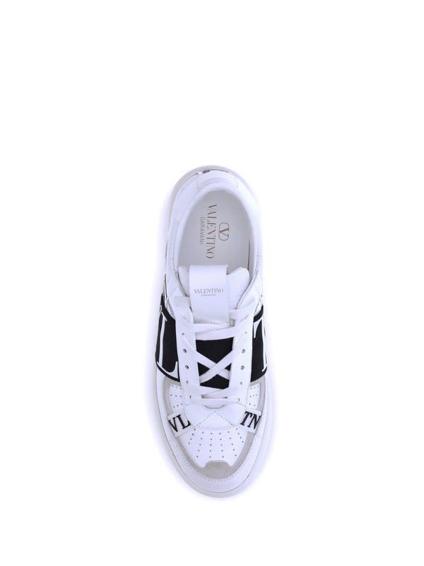 Valentino White Low Top Sneakers