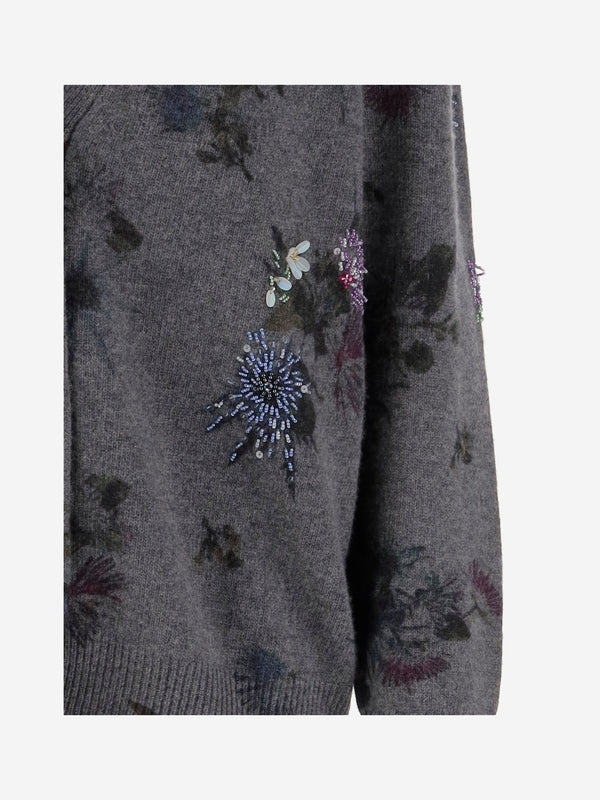 Blumarine Gray Cardigan