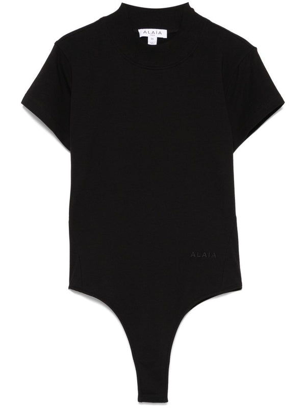 Logo Printing Short Sleeve Bodysuit