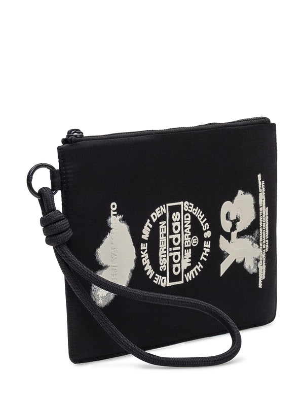 Y-3 Black Clutch Bags