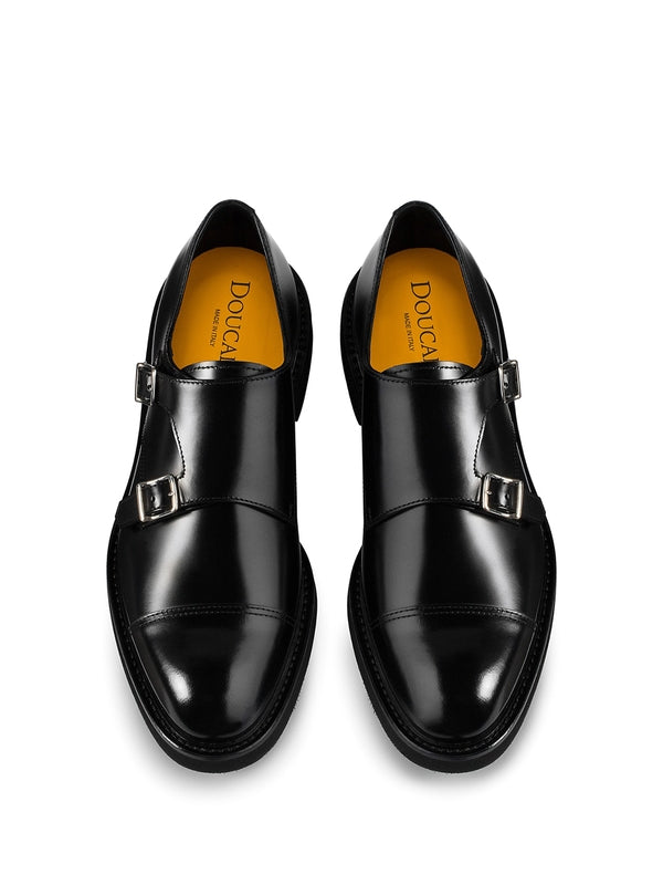 Leather Monkstrap Shoes