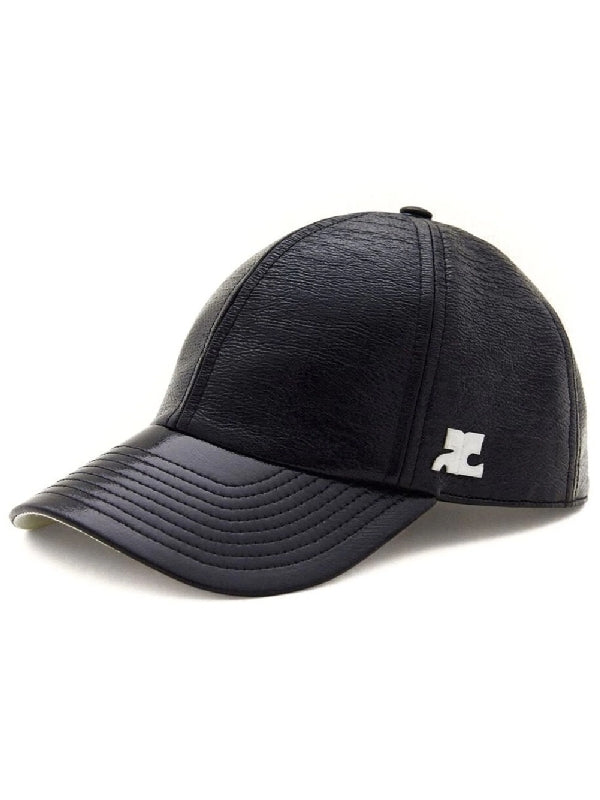 Side Logo Patch Vinyl Baseball Cap