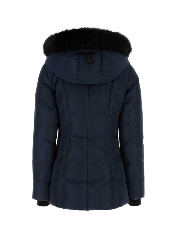 Shearling Hooded Padded Jacket