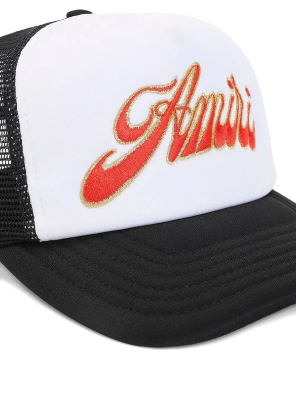 Amiri Black Ball Cap